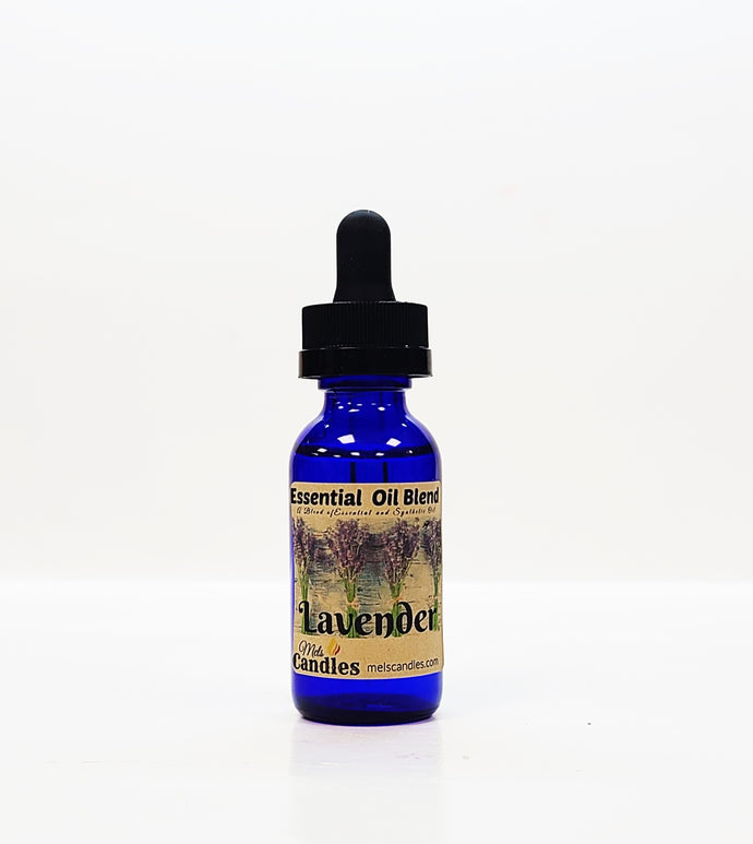 Lavender-1oz Clear Glass Bottle Fragrance Oil