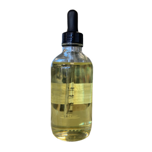 Patchouli 4oz Clear Glass Bottle Fragrance Oil