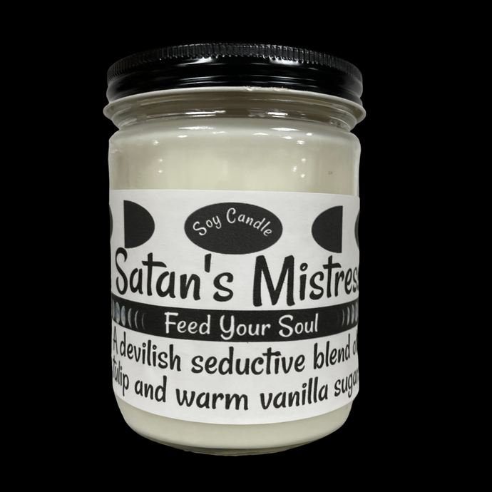 Satans Mistress 16oz Handmade Soy Wax Candle