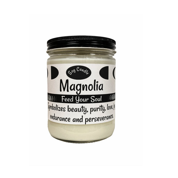 Magnolia 16oz Handmade Soy Wax Candle