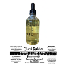 Load image into Gallery viewer, Burnt Rubber- 4oz Clear Glass Bottle Fragrance Oil