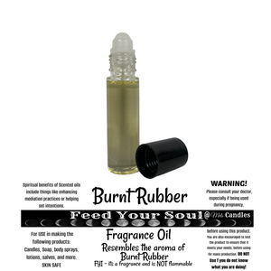 Burnt Rubber-10ml Glass Roll On Perfume Oil