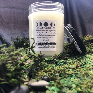 Sweet Pea 16oz Candle- Handmade with Soy Wax