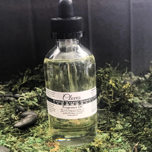 Cloves- 4oz Clear Glass Bottle Fragrance Oil