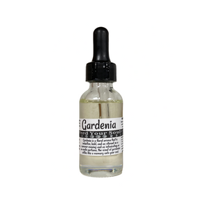 Gardenia- 1oz Clear Glass Jar Fragrance Oil