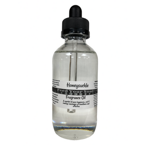 Honeysuckle-4oz Clear Glass Bottle Fragrance Oil