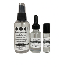 Load image into Gallery viewer, Honeysuckle- Set of Three- 1oz Oil, 10ml Roll On, 4oz Spray