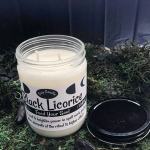 Black Licorice- 16oz Handmade Soy Wax Candle