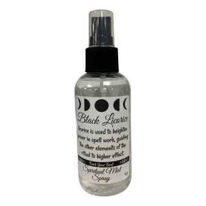Black Licorice- 4oz Handmade Bottle of Body/Room Spray