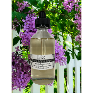 Lilac- 4oz Clear Glass Bottle Fragrance Oil