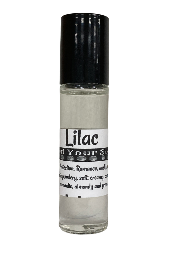 Lilac- 10ml Clear Glass Roll On