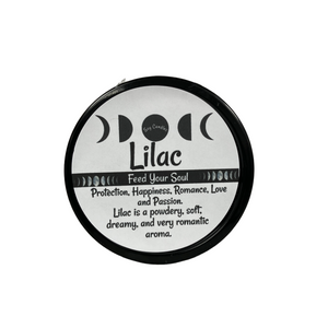 Lilac- 4oz Handmade Soy Wax Candle Tin