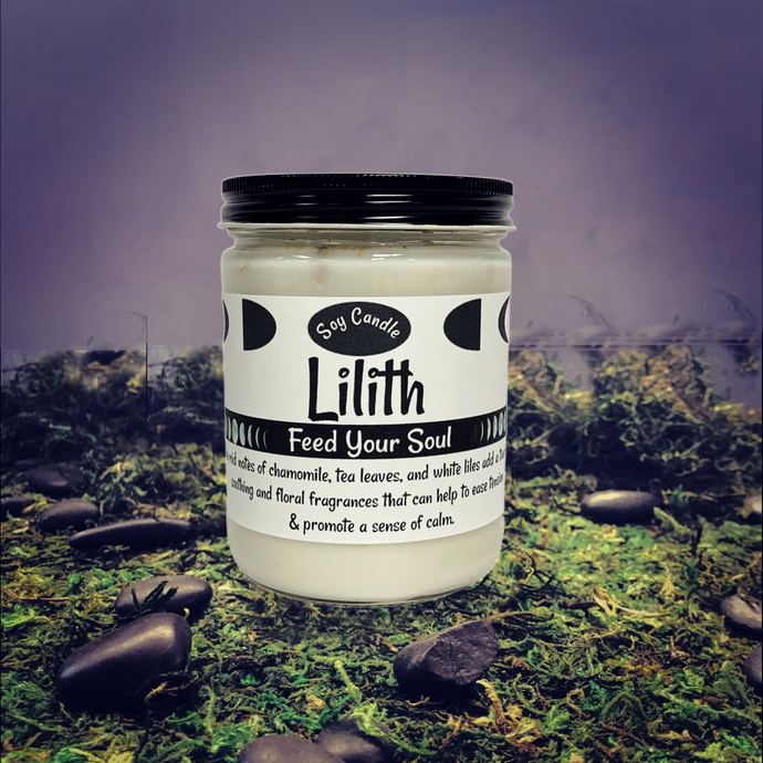 Lilith- 16oz Handmade Soy Wax Candle