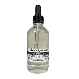 Moon Goddess (Hibiscus & Amber)-4oz Clear Glass Bottle Fragrance Oil