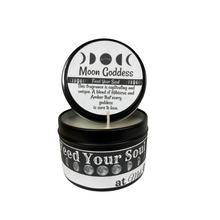 Load image into Gallery viewer, Moon Goddess (Hibiscus &amp; Amber)-4oz Handmade Soy Wax Candle