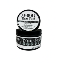 Load image into Gallery viewer, Race Fuel- 4oz Handmade Soy Wax Candle Tin