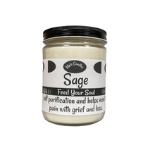 Load image into Gallery viewer, Sage-16oz Handmade Soy Wax Candle