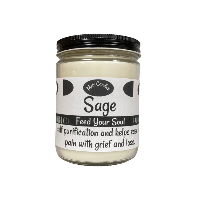 Sage-16oz Handmade Soy Wax Candle