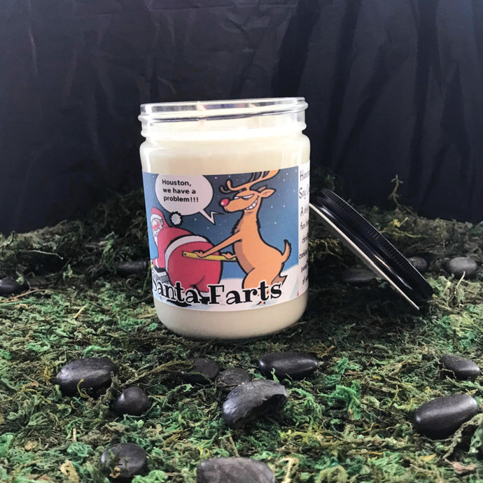 Santa Farts - 16oz Handmade Soy Wax Candle