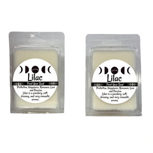 Lilac- Two Packs of Handmade Soy Wax Tarts/Melts