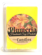 Load image into Gallery viewer, Plumeria 3.4 Ounce Pack of Soy Wax Tarts - Mels Melts.