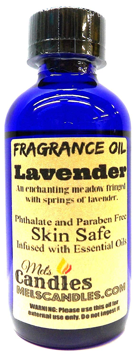 Lavender 4 Ounce    118.29 ml Glass Bottle of Premium Fragrance   Perefume Oil - mels-candles-more