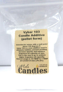 Vybar 103 - 5 ounces - comes in a clear Bag * Candle Making Additives - mels-candles-more