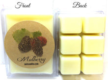 Load image into Gallery viewer, Mulberry 3.2 Ounce Pack of Soy Wax Tarts - Scent Brick - mels-candles-more