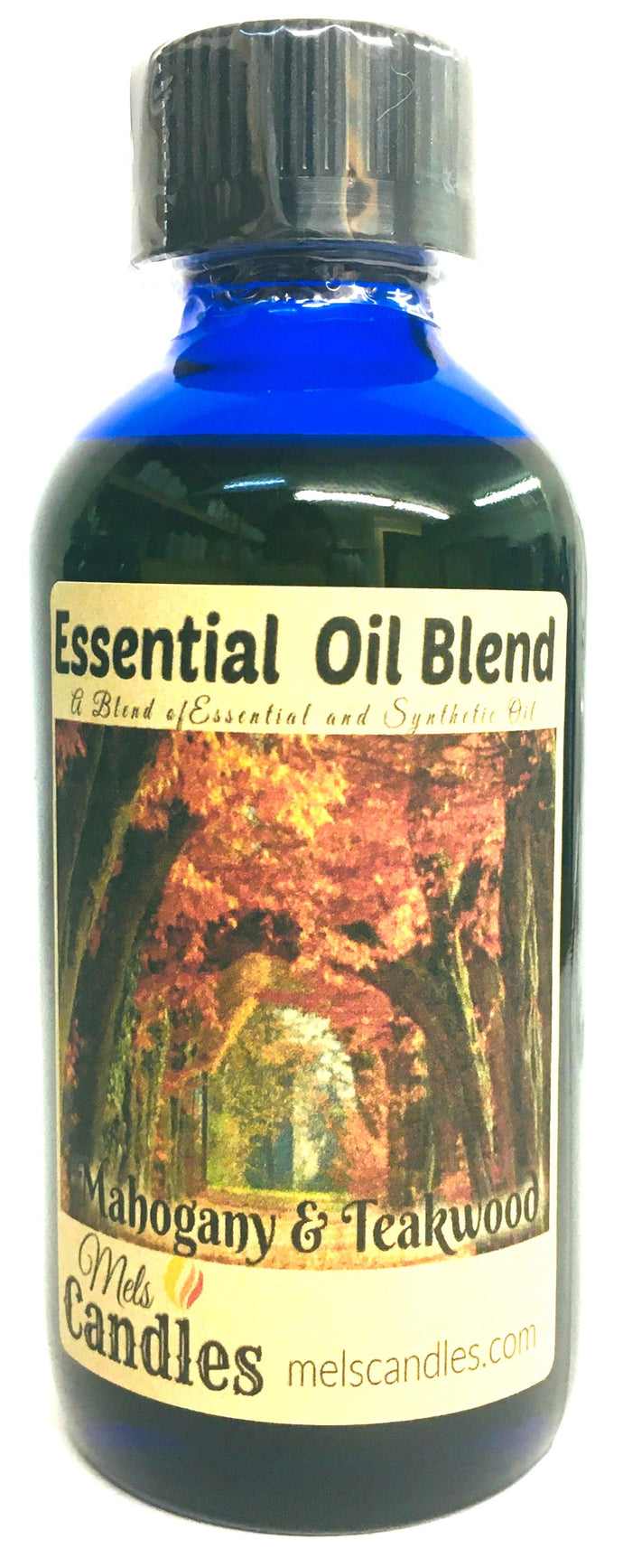 Mohogany and Teakwood  4 Ounce / 118 ml Glass Bottle of Fragrance / Perfume Oil / Essential Oil Blend
