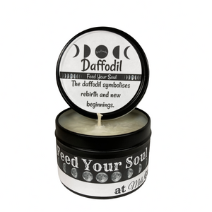 Daffodil 4oz Soy Wax Candle Tin