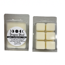 Load image into Gallery viewer, Dragons Blood Set of 2- Handmade Soy Wax Tart/Melts- 6 Cubes Per Pack!
