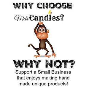 Snowman Poop - 16 Ounce Country Jar 100% Soy Candle - Handmade in USA - mels-candles-more